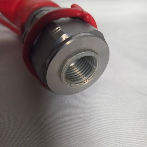 1/2 Flat Face Hydraulic Quick Connect Couplers Couplings Skidsteer Bobcat 2 Sets - Picture 7 of 7